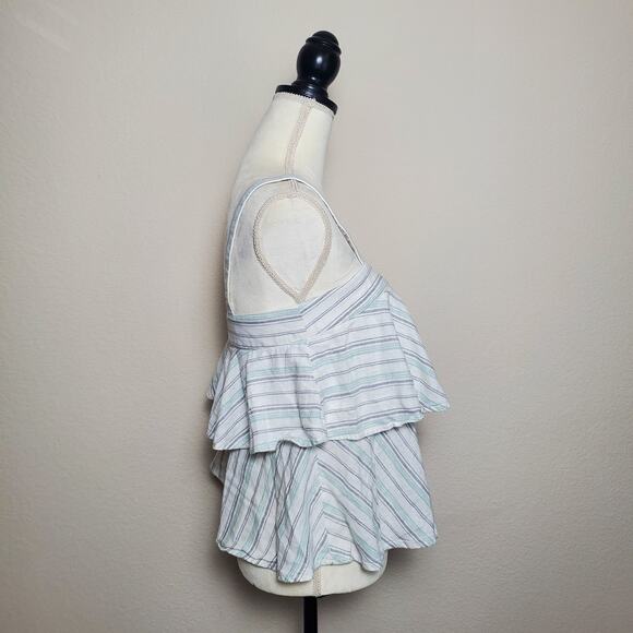Abound Tiered Striped Top Small - Picture 4 of 7